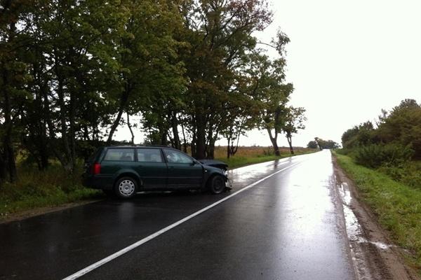 На Зеленоградской трассе водитель выехала на встречную, пострадали двое (фото)