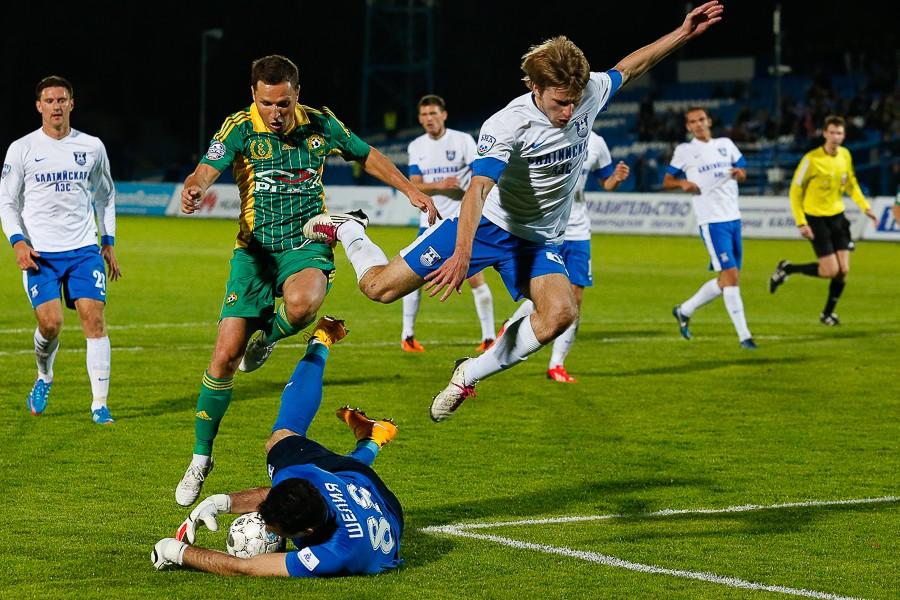 Со скользким счётом: «Балтика» уступила «Кубани» в 1/16 финала Кубка России