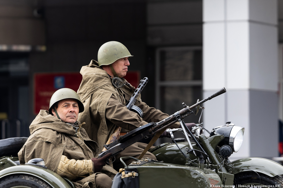 Как проходил Парад Победы в Калининграде (фото)