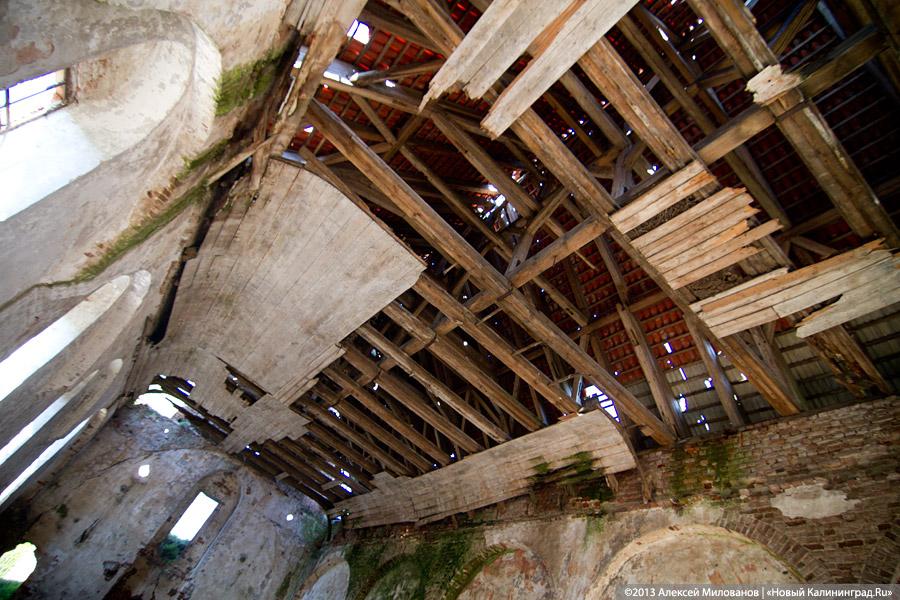 «Фрески и аисты»: вокруг кирхи в посёлке Кумачево идёт судебная тяжба