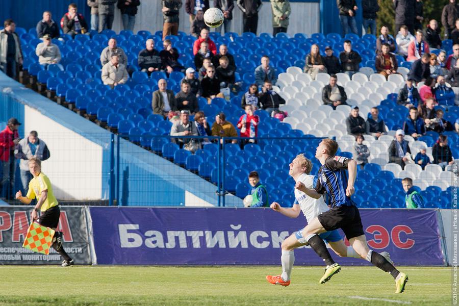 Ничей финал: «Балтика» завершила сезон ничьей с «Шинником»