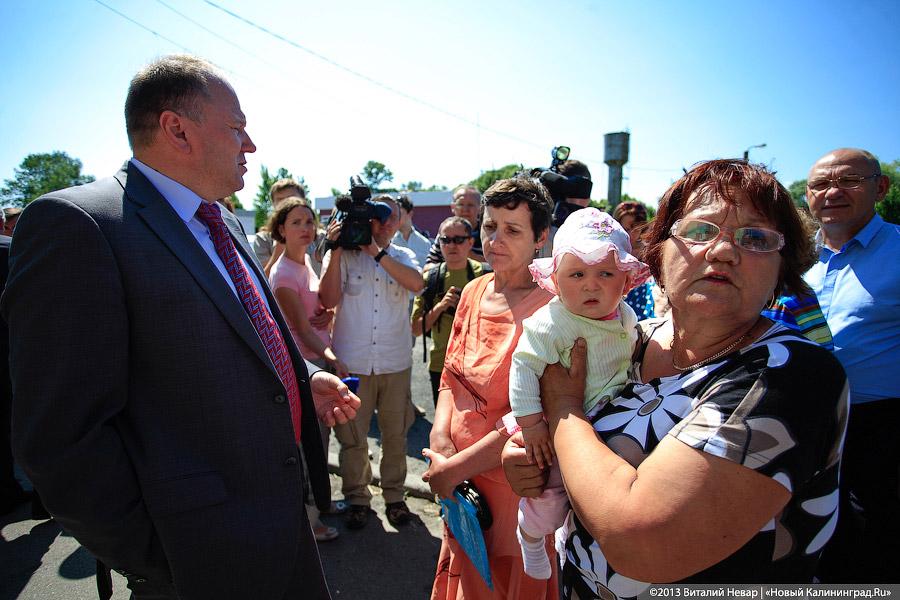 Цуканов в Балтийске: «Возьмите деньги и проголосуйте по совести»