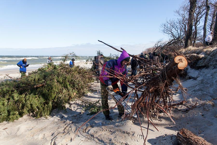 «Спасение косы: любительский вариант»: фоторепортаж «Нового Калининграда.Ru»