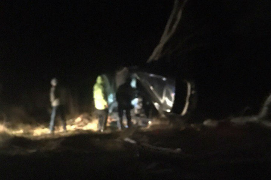 Очевидцы: под Балтийском автомобиль «кувыркался и затормозил об дерево» (фото)