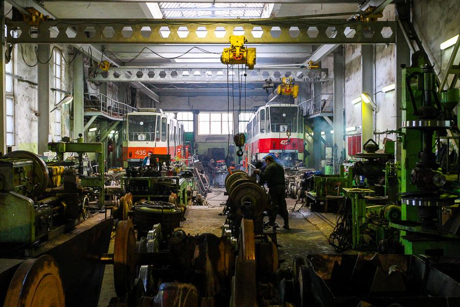 Старый трамвай: как живёт калининградское трамвайное депо