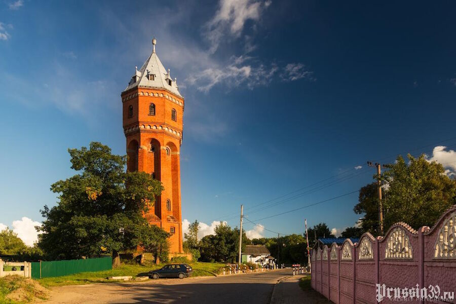 Старинную водонапорную башню в Знаменске выкупил московский предприниматель