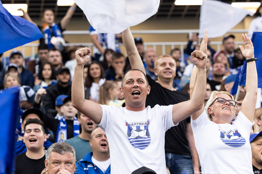 Победный гол: лучшие моменты матча между «Балтикой» и «Зенитом» (фото)