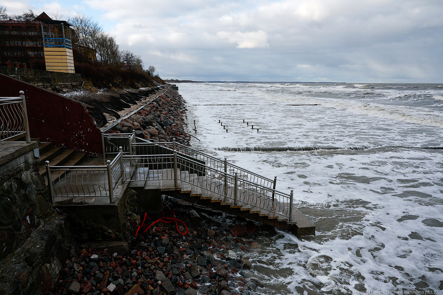 Кто здесь царь: последствия штормов на побережье (фото)