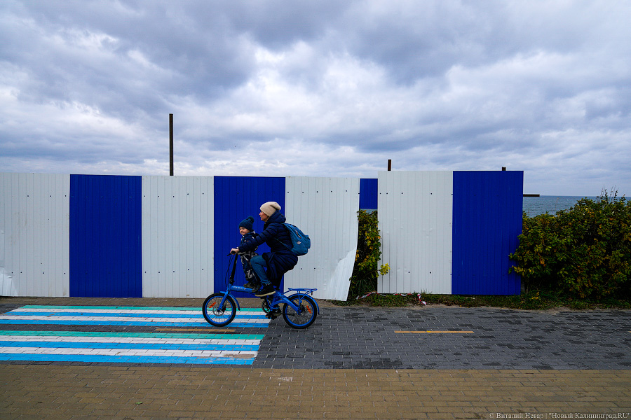 От «Нептуна» до кемпинга: в Зеленоградске укрепляют 1,5 км морского побережья (фото)