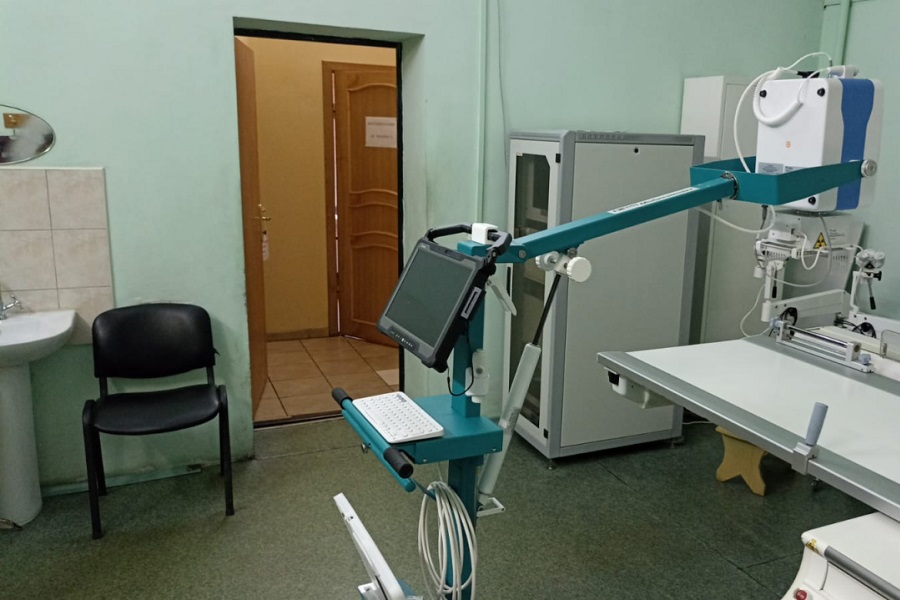 В пять районных больниц региона поступило 7 передвижных рентген-аппаратов