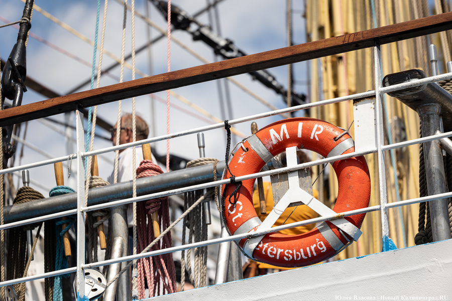 Верёвки, мачты, моряки: в Калининграде открылся фестиваль «Паруса Мира» (фото)