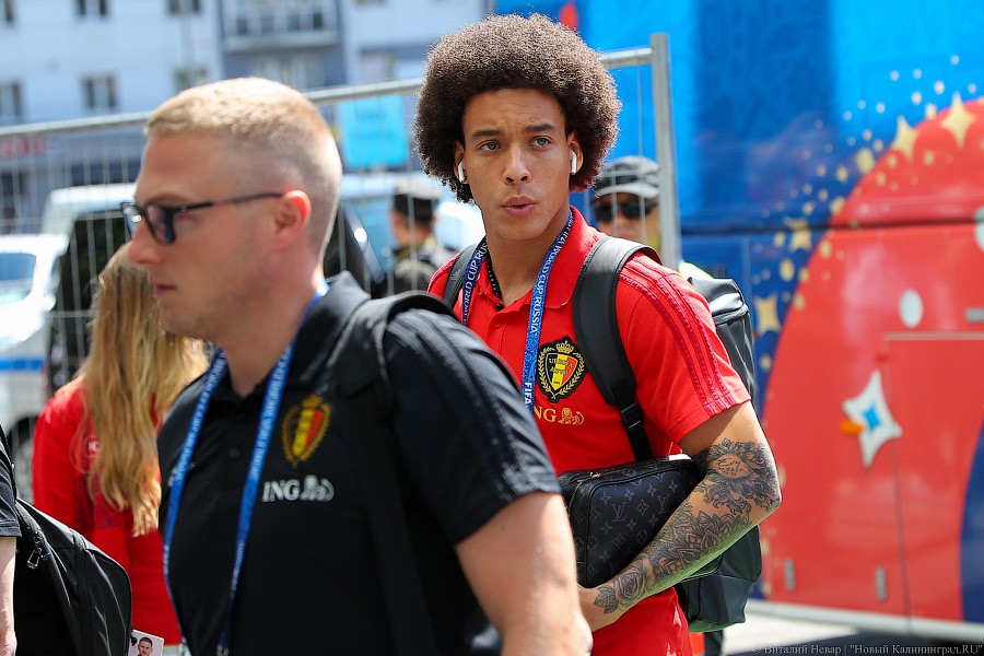 Компани, де Брёйне, Феллайни и тот самый Анри: сборная Бельгии в городе (фото)