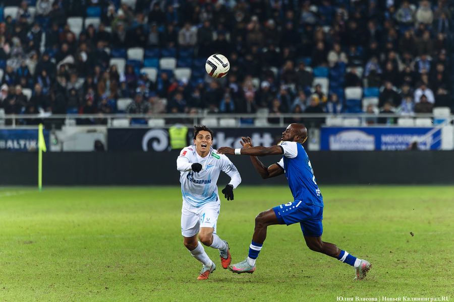 «Три полумомента и ноль голов» «Балтики»: как прошёл матч с «Зенитом» (фото)