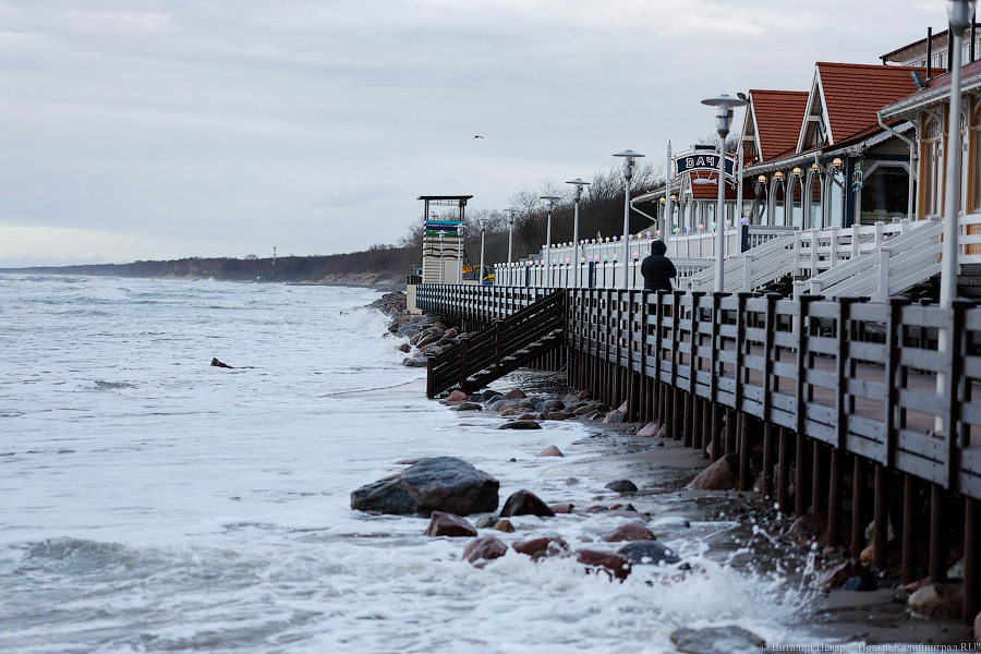 Ярость Эльзы: штормовое море в фоторепортаже «Нового Калининграда»