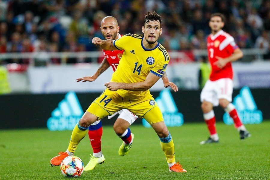 Сборная России дожала Казахстан в Калининграде. Почти вышли на Евро-2020 (фото)