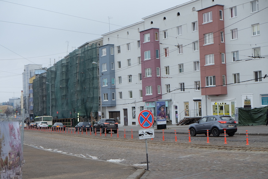 Ускорение трамвая и выделенная полоса для автобусов: что будет у Дома искусств на Ленинском