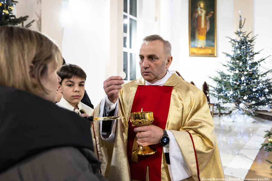 Навстречу Рождеству: как прошел католический сочельник в Калининграде (фото)