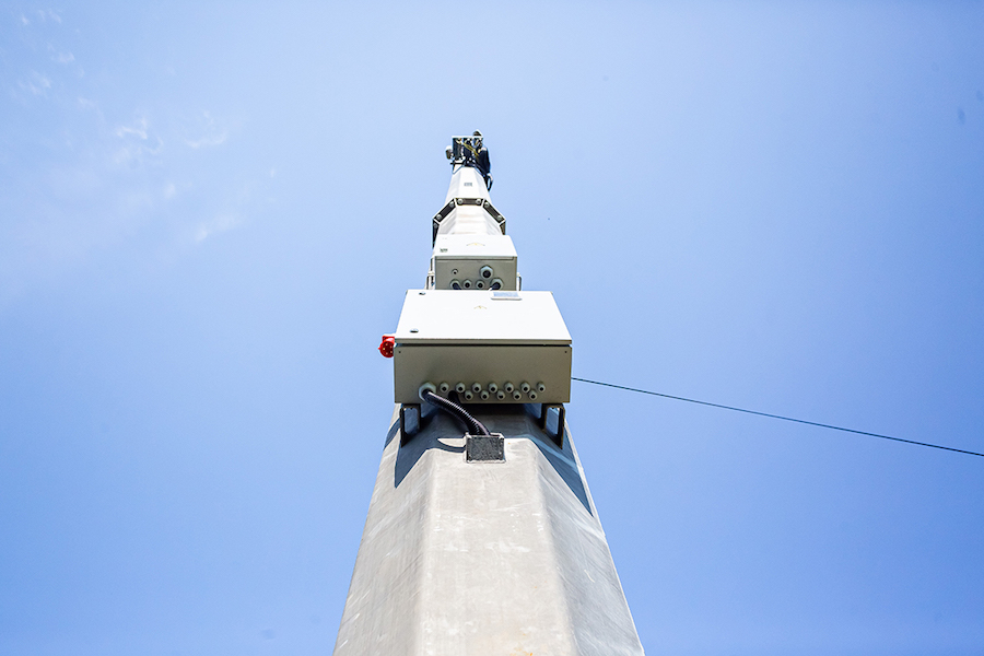 В Янтарном поставили новую сотовую вышку, власти обещают улучшение сигнала