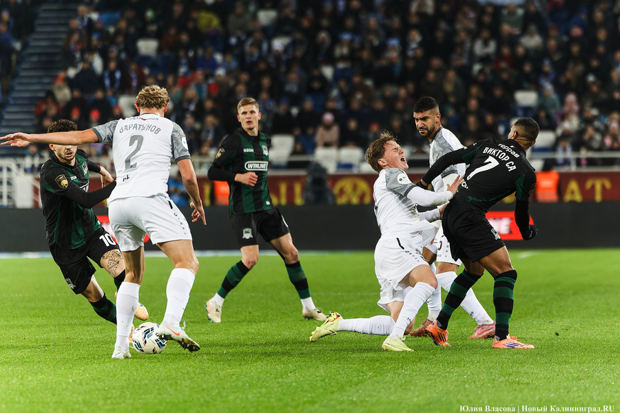 Ничья почти равна победе: как «Балтика» пободалась с «Краснодаром» (фото)