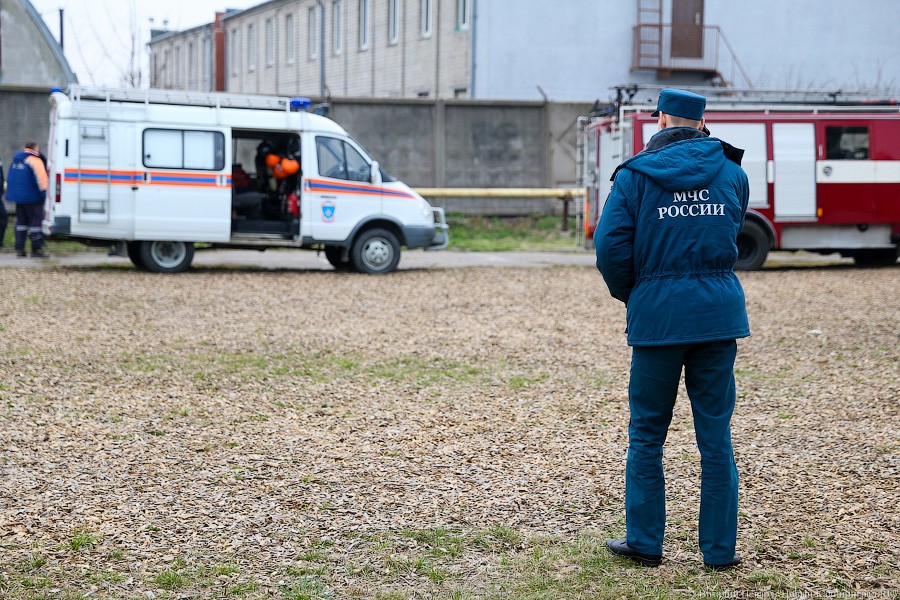 Спасатели МЧС привлекались к ликвидации последствий ДТП под Гурьевском