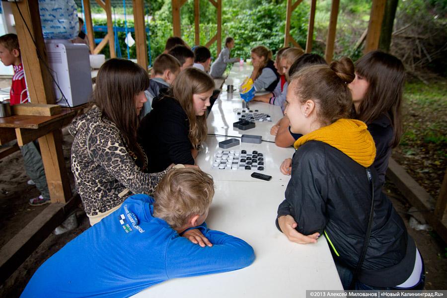 Православные щи: в Янтарном открылась первая смена православного детского лагеря
