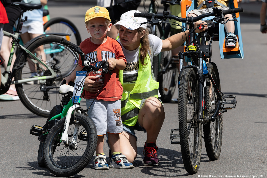 «Море положительных эмоций»: в Калининграде прошёл велопарад «День колеса» (фото)