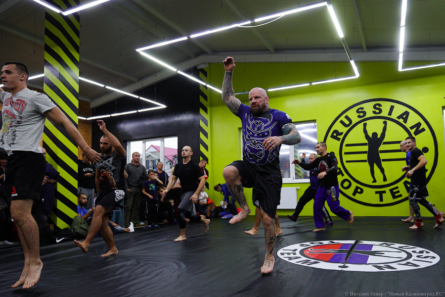 Крёстный отец смешанных единоборств: Джефф Монсон дал мастер-класс в Калининграде (фото)