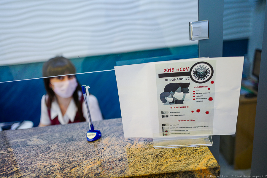В Калининградской области за сутки выявлено 230 случаев коронавируса