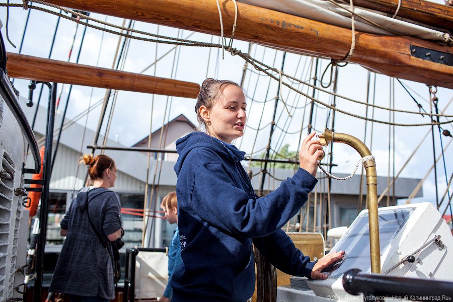 Нынче здесь, завтра — там: немецкий парусник ошвартовался в Калининграде