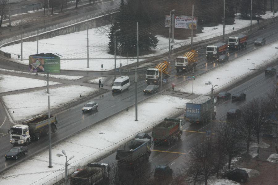 «Протест бетономешалок»: фоторепортаж «Нового Калининграда.Ru»