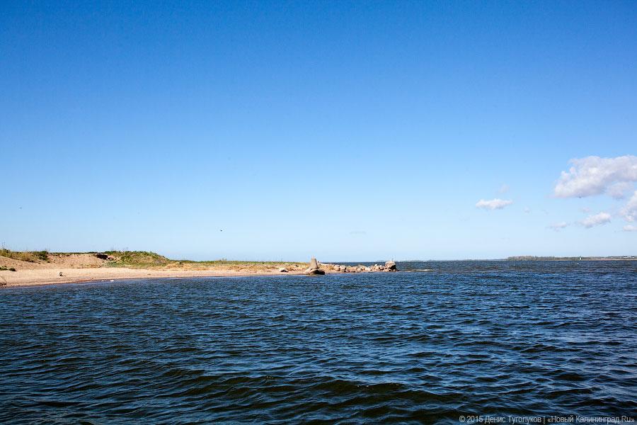 Венки на воде: калининградские яхтсмены отдали дань памяти морякам-балтийцам
