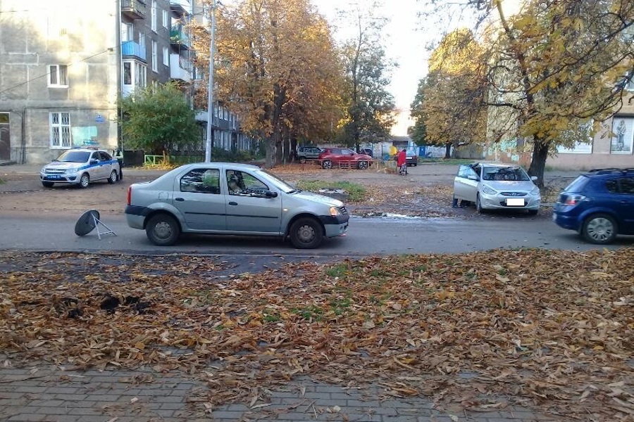 На Полоцкой «Рено» сбил 4-летнего мальчика (фото)