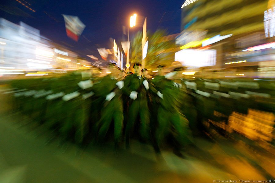 «Тяжело в учении»: в Калининграде прошла первая репетиция Парада Победы