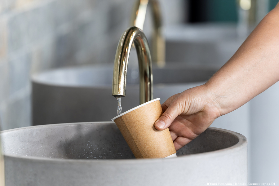 Семь кранов минеральной воды: на променаде в Светлогорске открыли бювет (фото)