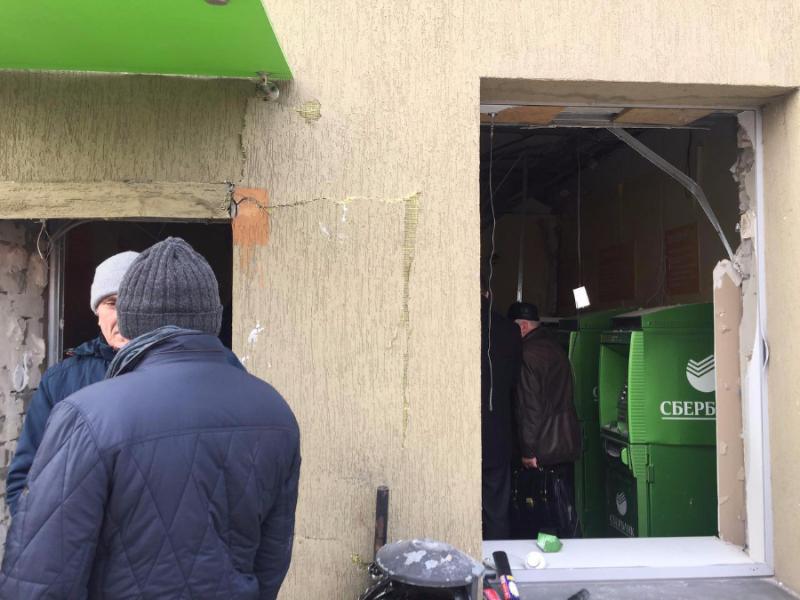 В Балтийске взорвали отделение банка