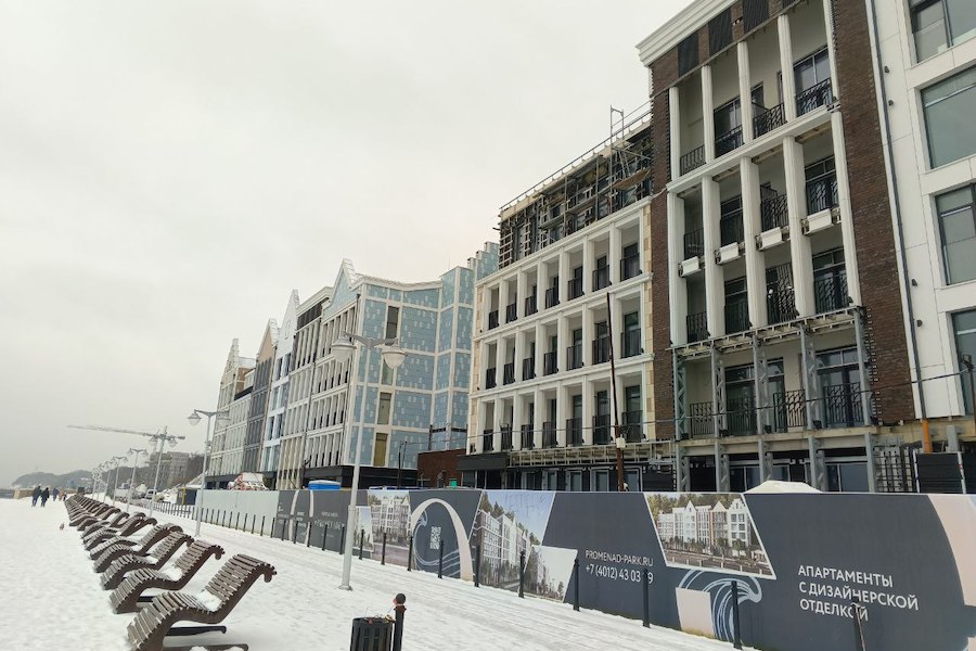 700 тысяч за кв. м: как выглядят многоэтажки на променаде в Светлогорске (фото)