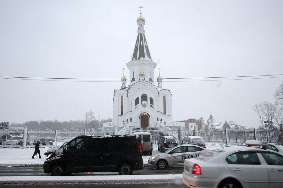 Засыпало: ураган «Ксавьер» принес в Калининград зиму