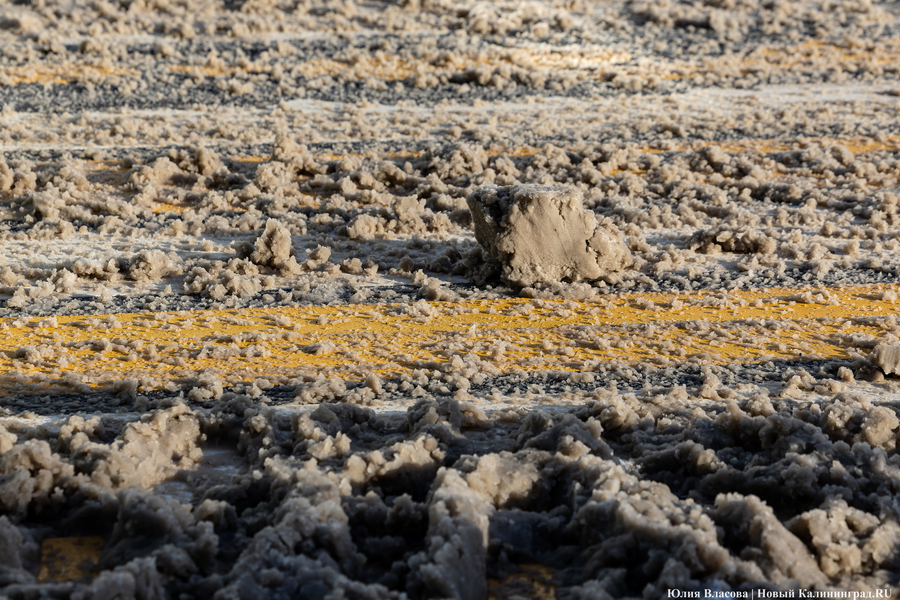 Внезапный снег: Калининград опять оказался не готов к осадкам (фото)