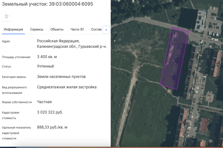 Скриншот НСПД