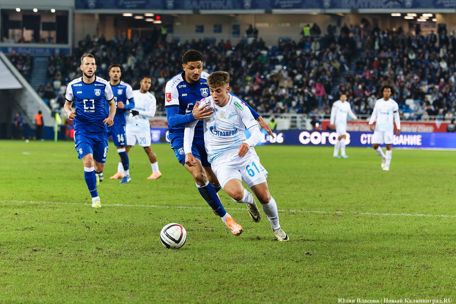 «Три полумомента и ноль голов» «Балтики»: как прошёл матч с «Зенитом» (фото)