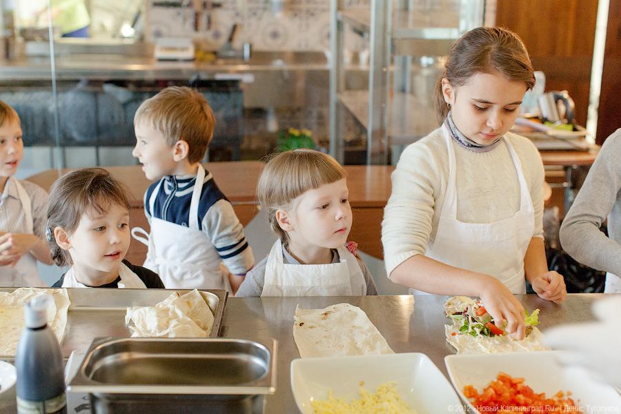 «Детский час»: шеф-повар ресторана «Терраса» Кеннет Линдберг дал мастер-класс детям