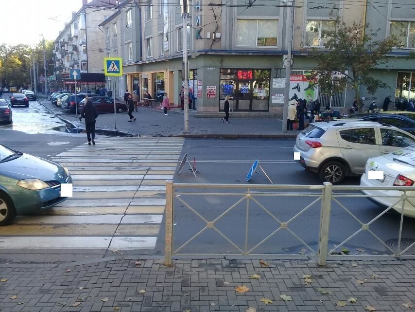 ГИБДД: в Калининграде LIFAN сбил на переходе 36-летнего пешехода