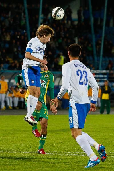 Со скользким счётом: «Балтика» уступила «Кубани» в 1/16 финала Кубка России