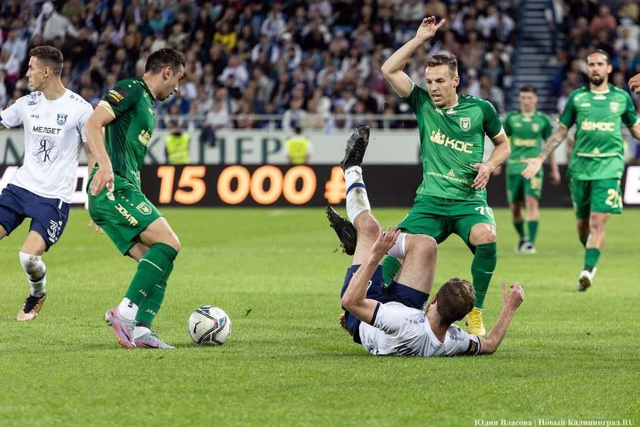 «Балтика» проиграла «Рубину», оба клуба вышли в Премьер-лигу: фоторепортаж «Нового Калининграда»