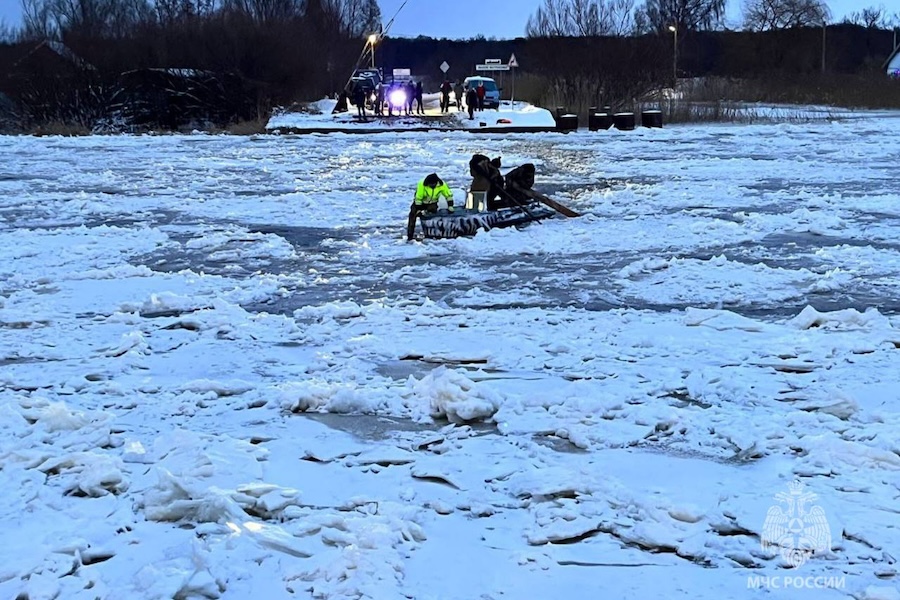 Алиханов: понтонный мост через реку Немонин можно будет поставить только после схода льда
