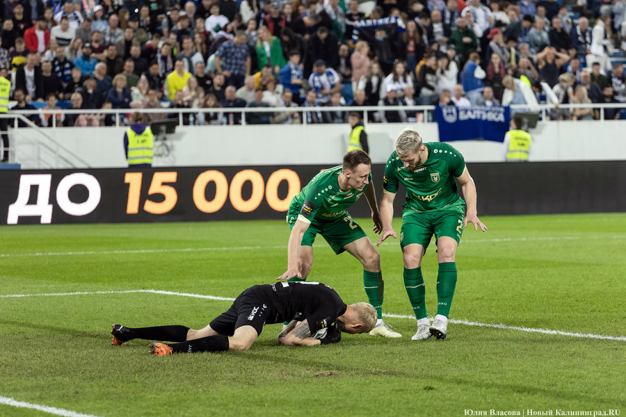 «Балтика» проиграла «Рубину», оба клуба вышли в Премьер-лигу: фоторепортаж «Нового Калининграда»