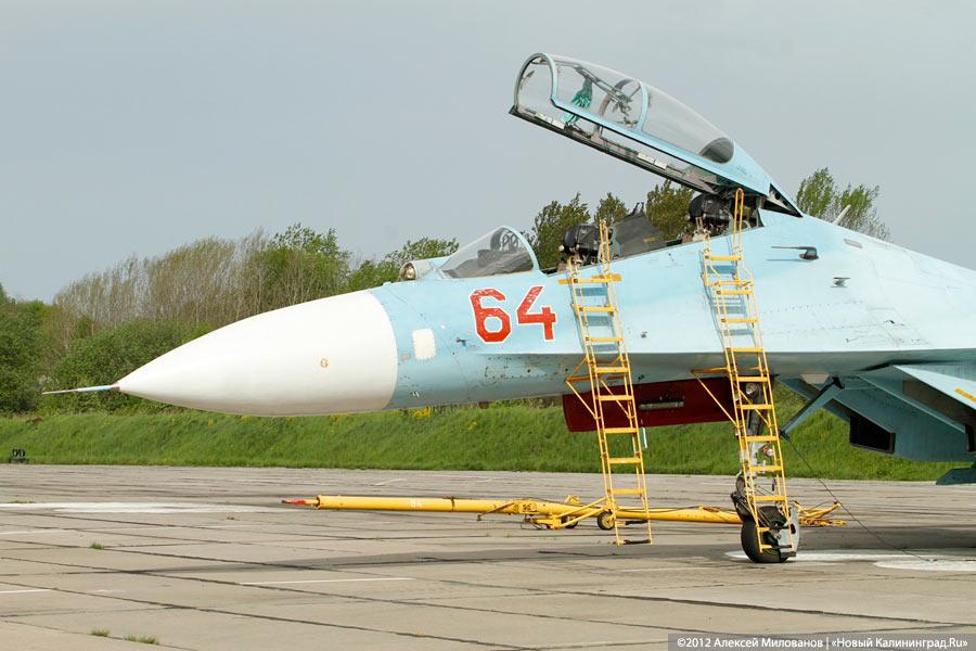 «Учёба в небе»: фоторепортаж с тренировочных полётов Су-27