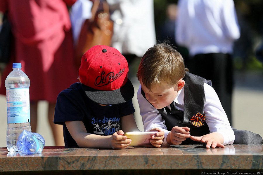 «А этот маленький»: в Калининграде прошел парад кадетов (фото)