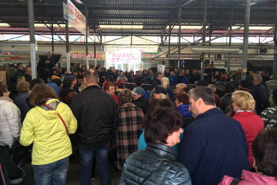 В Калининграде закрыли Центральный рынок в знак протеста