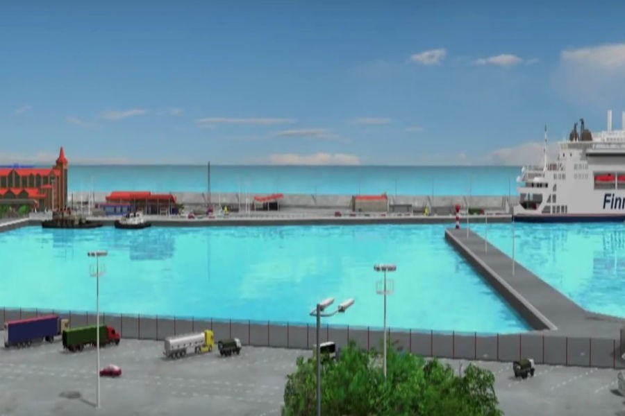 Генподрядчик пионерского порта признал долг перед крупнейшим местным подрядчиком